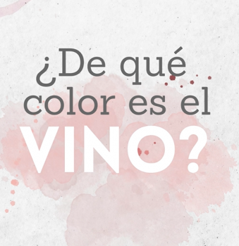 ¿De qué color es el vino?